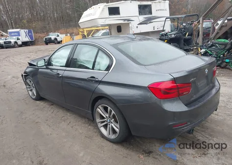 2017 BMW 340I xDrive из США, поврежденный, VIN WBA8B7G36HNU38331